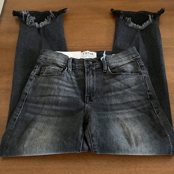 HP 🎉🆕 FRAME Le Nouveau Straight Jeans 🆕 - Picture 3 of 5